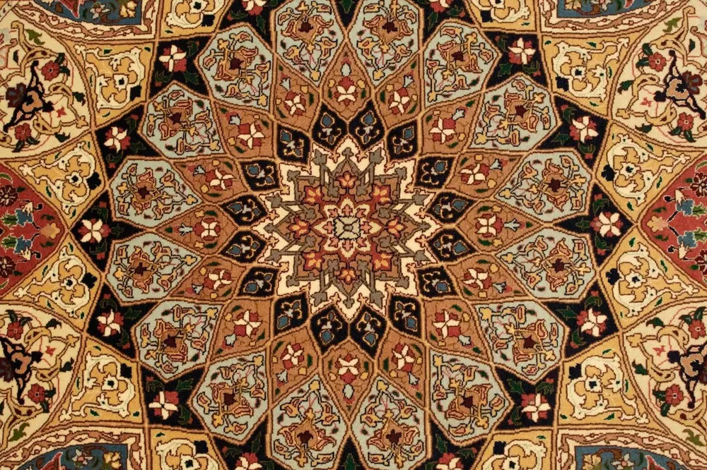 Perserteppich - Täbriz - Royal 151 x 103 cm Teppichbrücke