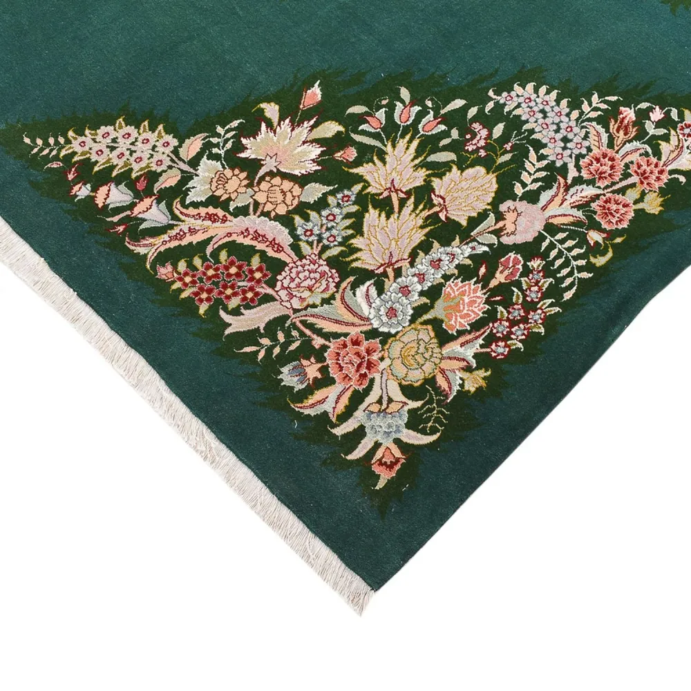 Perserteppich - Täbriz - Royal - 250 x 200 cm - grün