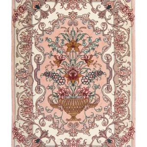 Perserteppich - Täbriz - Royal 90 x 60 cm - beige
