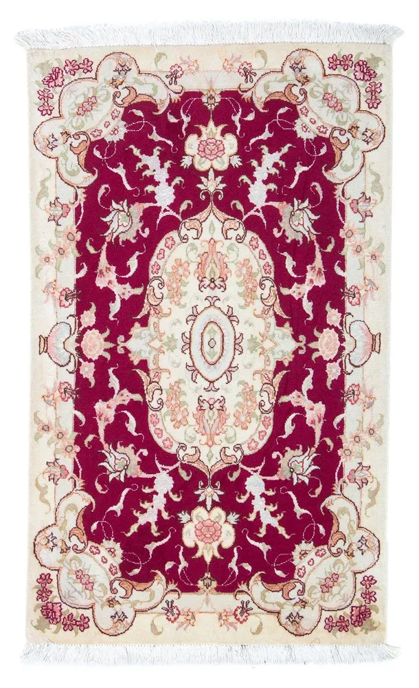 Perserteppich - Täbriz - Royal 98 x 58 cm - dunkelrot