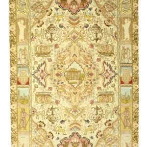Perserteppich - Täbriz - Royal - Royal - 160 x 102 cm - sand