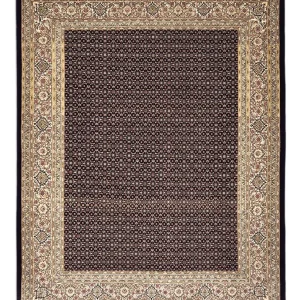 Perserteppich - Täbriz - Royal - Royal - 194 x 153 cm - dunkelbeige