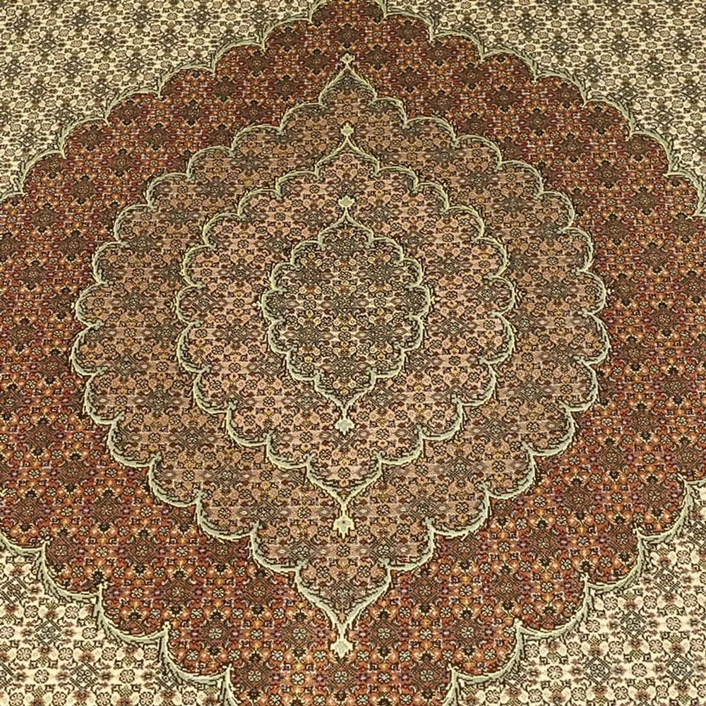 Perserteppich - Täbriz - Royal - Royal - 348 x 248 cm - hellbeige