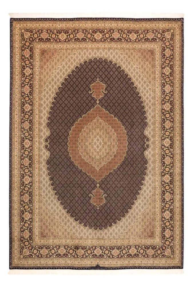 Perserteppich - Täbriz - Royal - Royal - 354 x 248 cm - dunkelbraun