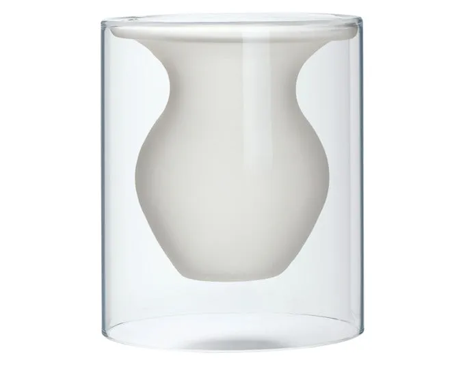 PHILIPPI Vase Esmeralda S Glas ø 13x16 cm