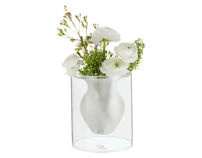 PHILIPPI Vase Esmeralda S Glas ø 13x16 cm