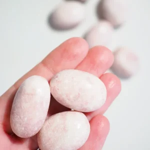 Pinker Opal Trommel Stein . Deep Pink Opal Tumble ca 2-3 cm - Common Quality