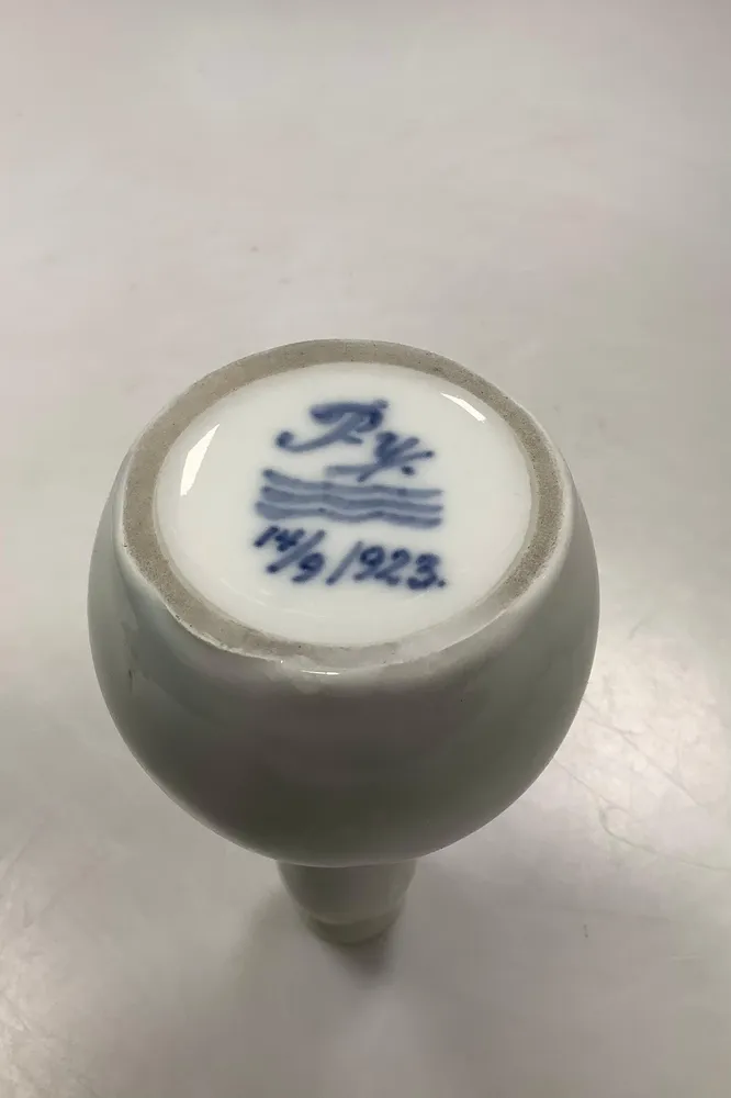 Royal Copenhagen Kristallglasur Vase von Paul Prochowsky 14-09-1923