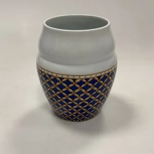 Royal Copenhagen Liselund Mørkeblå Vase No. 678
