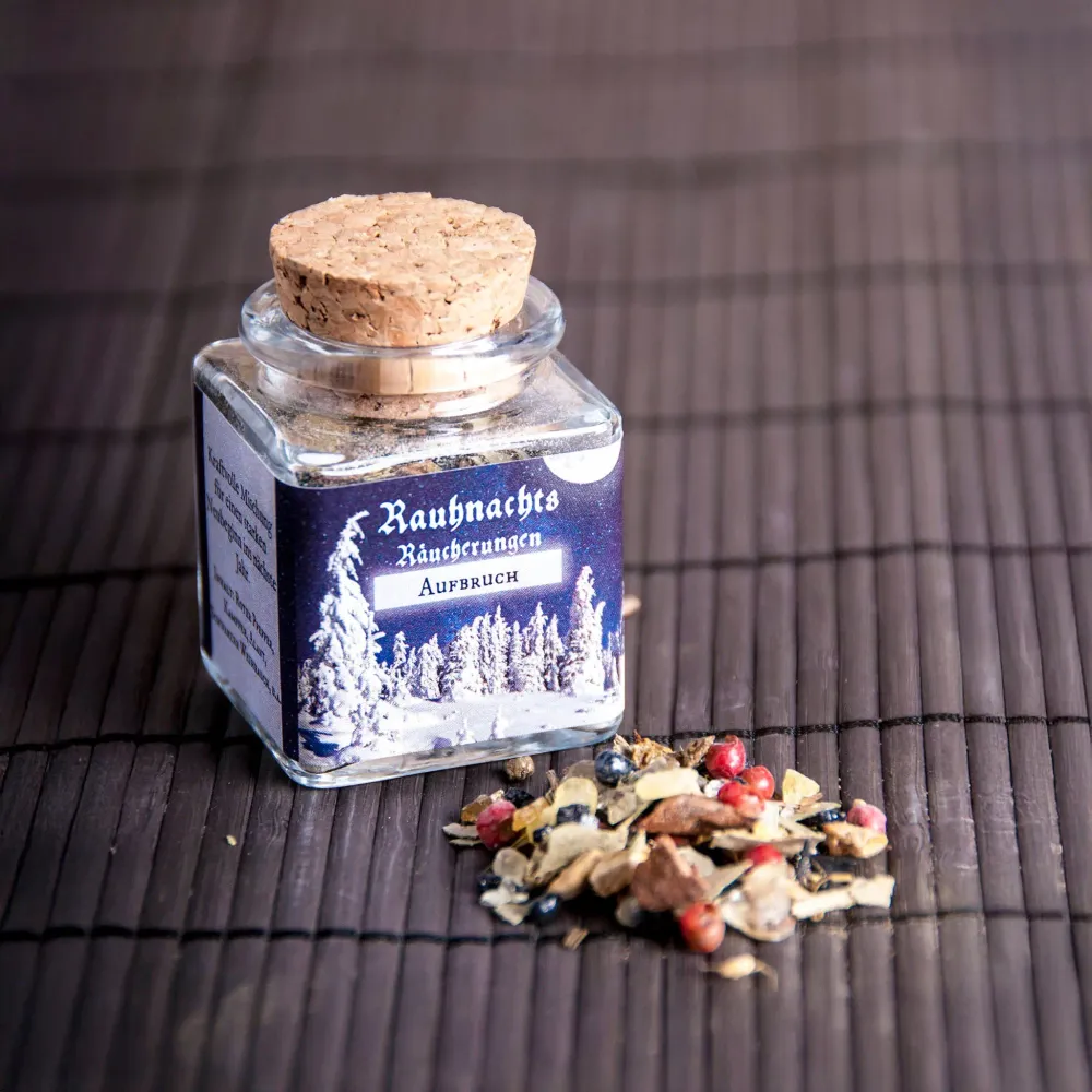 Räuchermischung "Aufbruch" (50ml) | Kraftvoller Neubeginn für das nächste Jahr