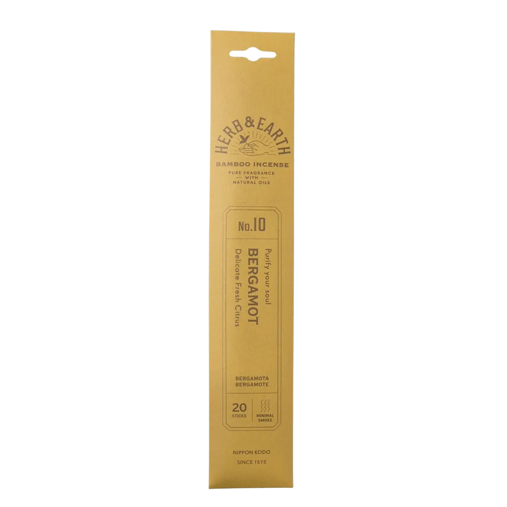 Räucherstäbchen Bergamot - Herb & Earth