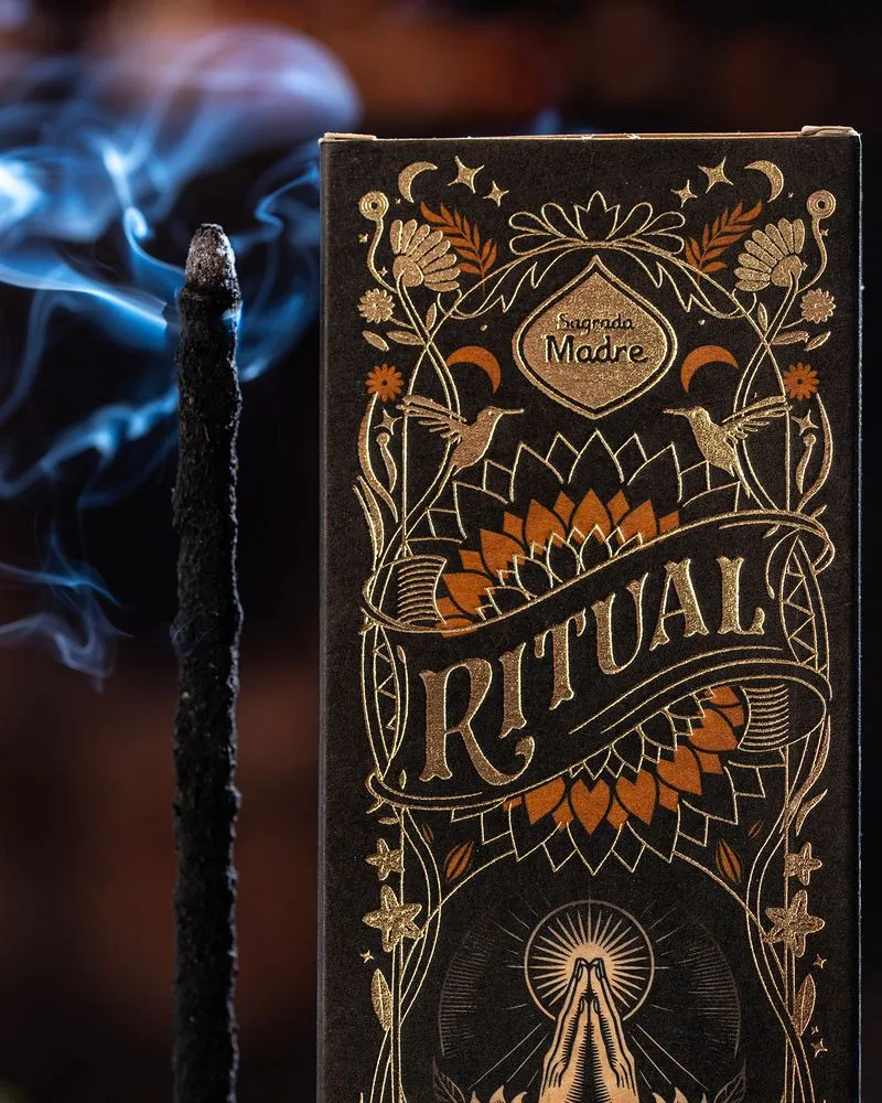 Sagrada Madre - Ritual - Grateful (Dankbarkeit) - Astral Lavender - Räucherstäbchen - 6 Stk.