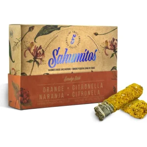 Sagrada Madre – Sahumito - Orange & Citronela (Sommerlich-frisch) - 5 Stk.