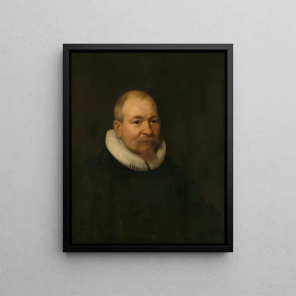 Samuel van Lansbergen (verstorben 1669), Prediger Rotterdam - Bartholomeus van der Helst | Kunstdruck