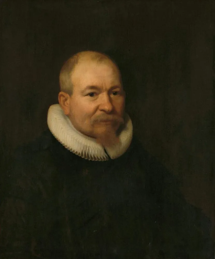 Samuel van Lansbergen (verstorben 1669), Prediger Rotterdam - Bartholomeus van der Helst | Kunstdruck