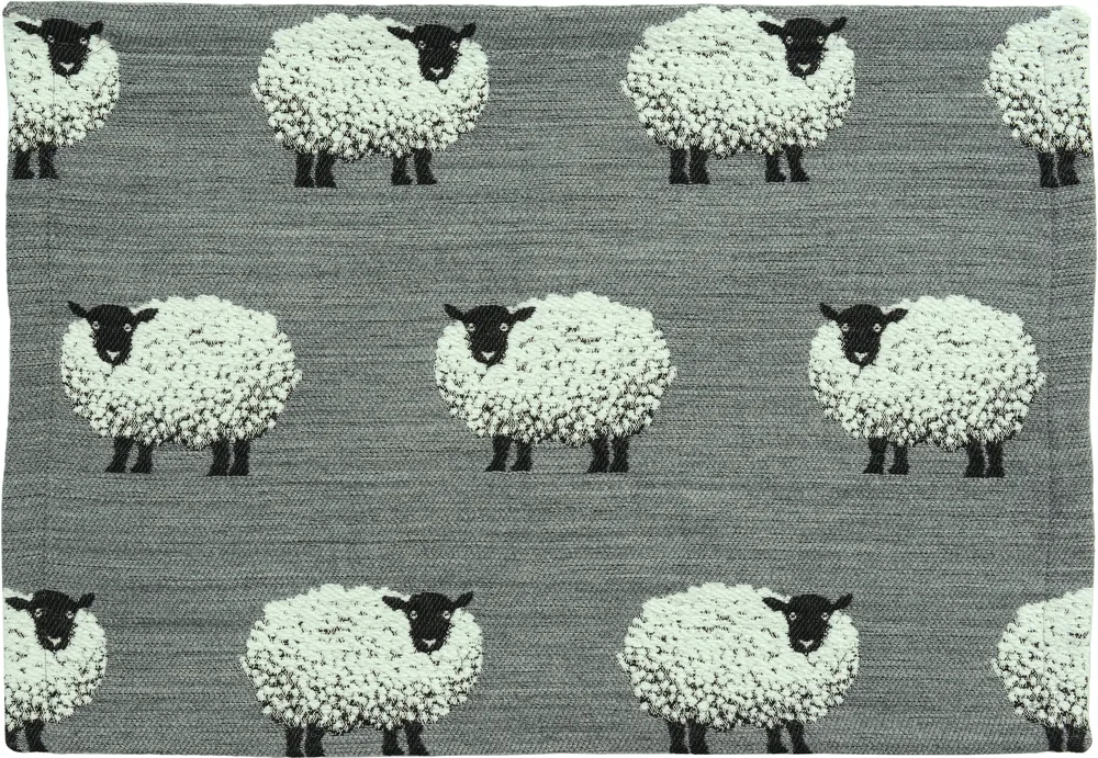 Sander Tischläufer Fluffys Gang 40x93cm Fb. silber