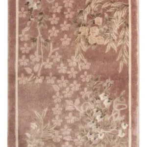 Seidenteppich - China Seide - 123 x 62 cm - beige