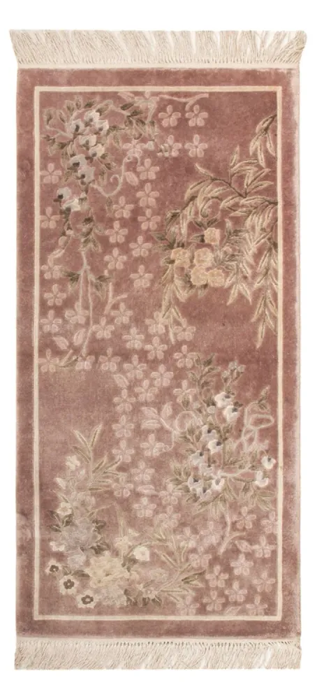 Seidenteppich - China Seide - 123 x 62 cm - beige