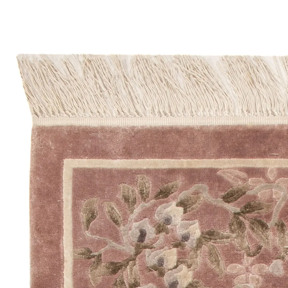 Seidenteppich - China Seide - 123 x 62 cm - beige
