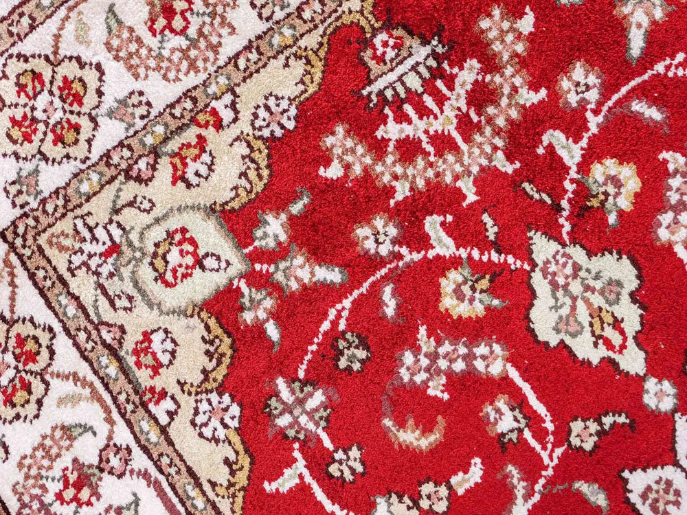 Seidenteppich - China Seide - 89 x 62 cm - rot
