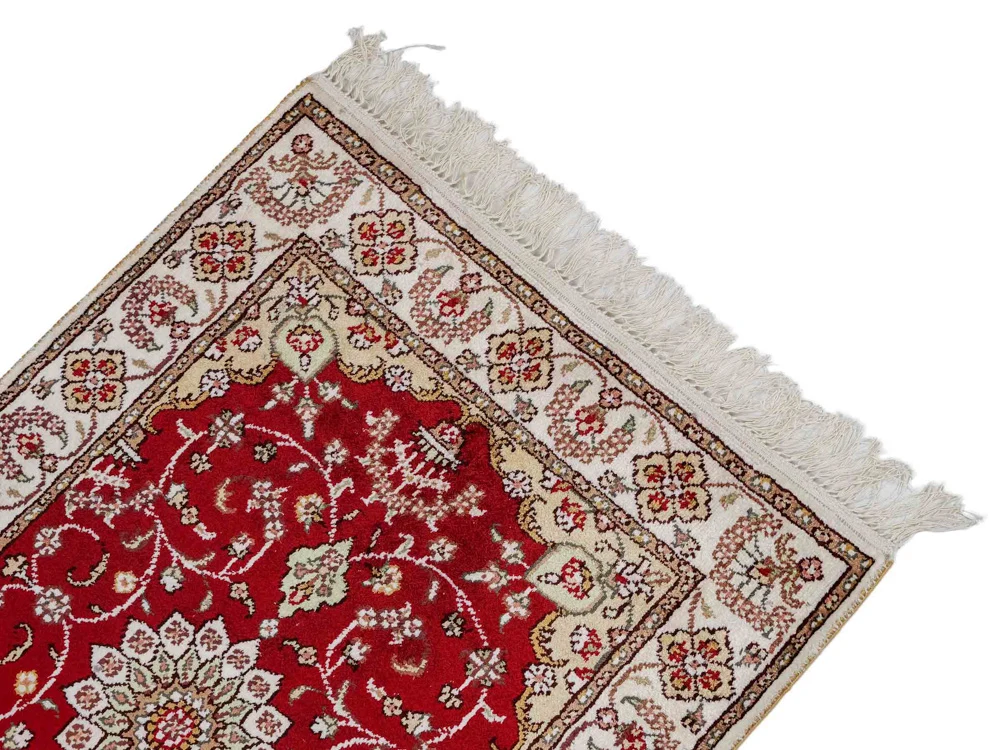 Seidenteppich - China Seide - 89 x 62 cm - rot