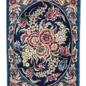 Seidenteppich - Ghom Seide - Premium 40 x 28 cm Fußmatte