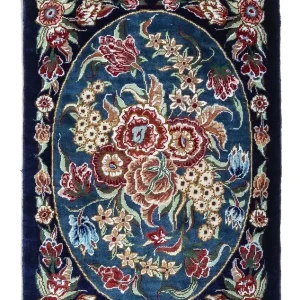 Seidenteppich - Ghom Seide - Premium 40 x 28 cm Fußmatte