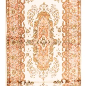 Seidenteppich - Kaschmir Seide - 158 x 93 cm - beige