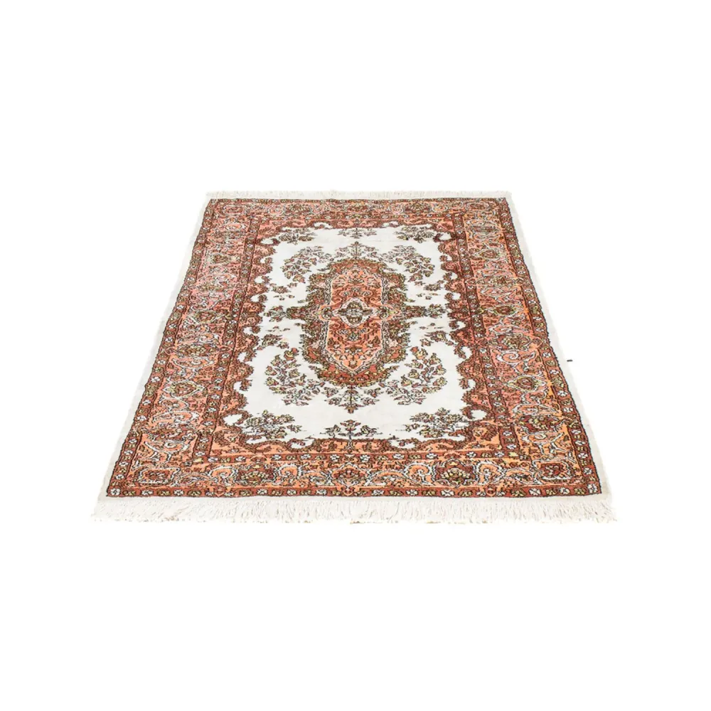 Seidenteppich - Kaschmir Seide - 158 x 93 cm - beige
