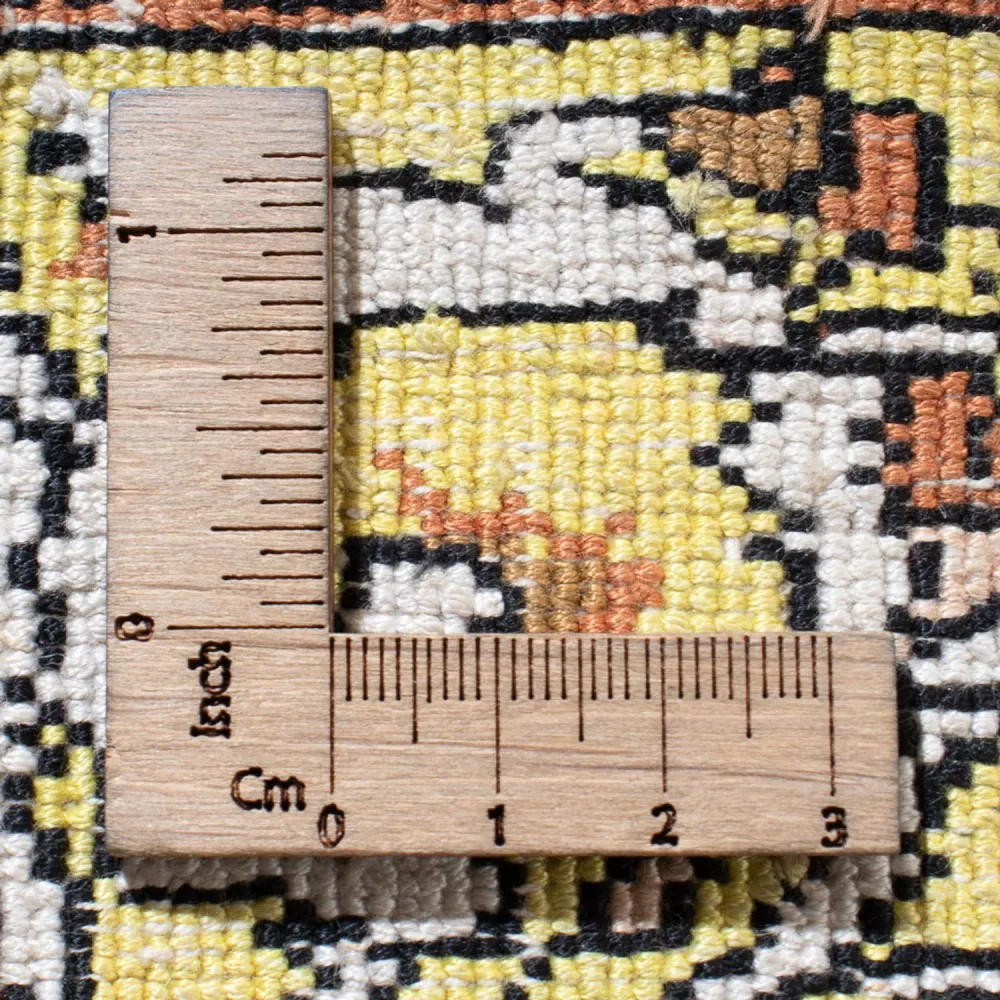 Seidenteppich - Kaschmir Seide - 158 x 93 cm - beige