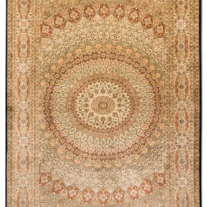 Seidenteppich - Kaschmir Seide 287 x 197 cm Teppich Wohnzimmer