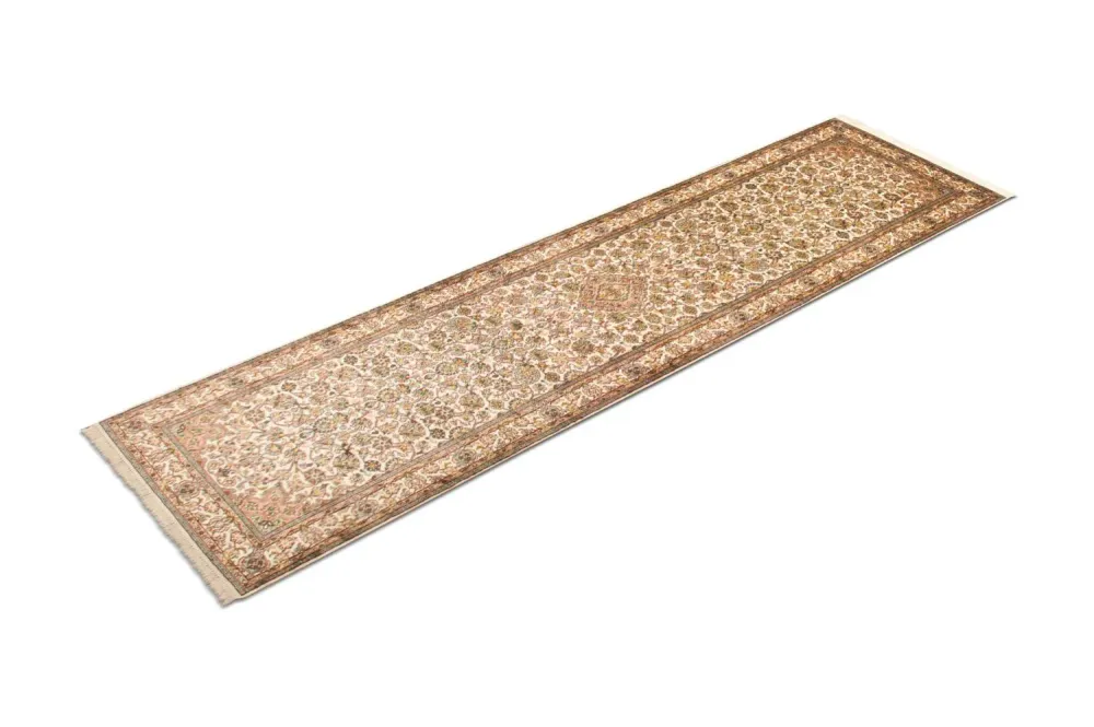 Seidenteppich - Kaschmir Seide 300 x 79 cm Teppichläufer
