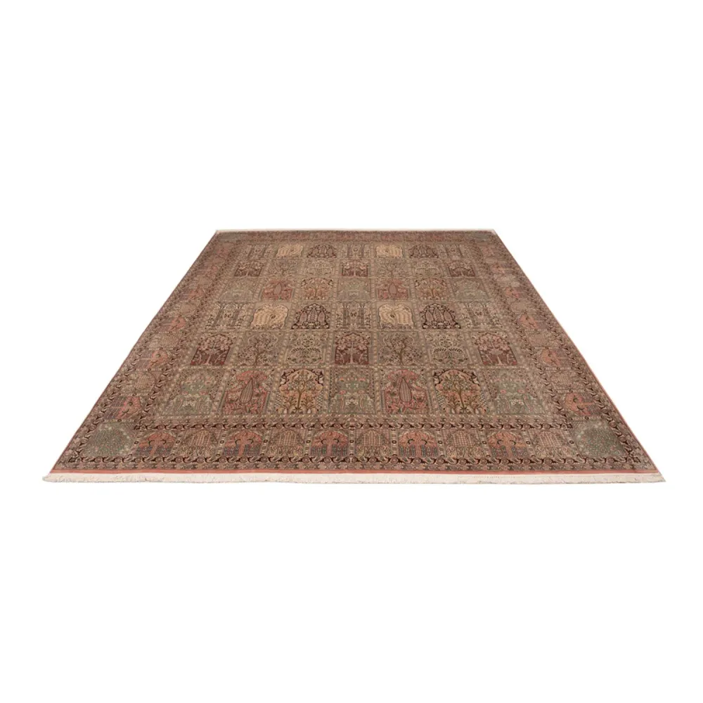 Seidenteppich - Kaschmir Seide - 324 x 238 cm - beige
