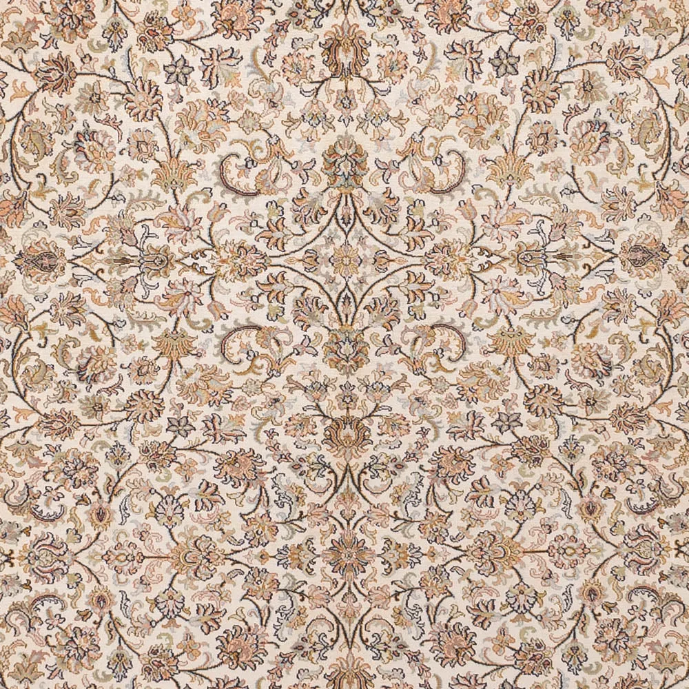 Seidenteppich - Kaschmir Seide - 356 x 245 cm - beige
