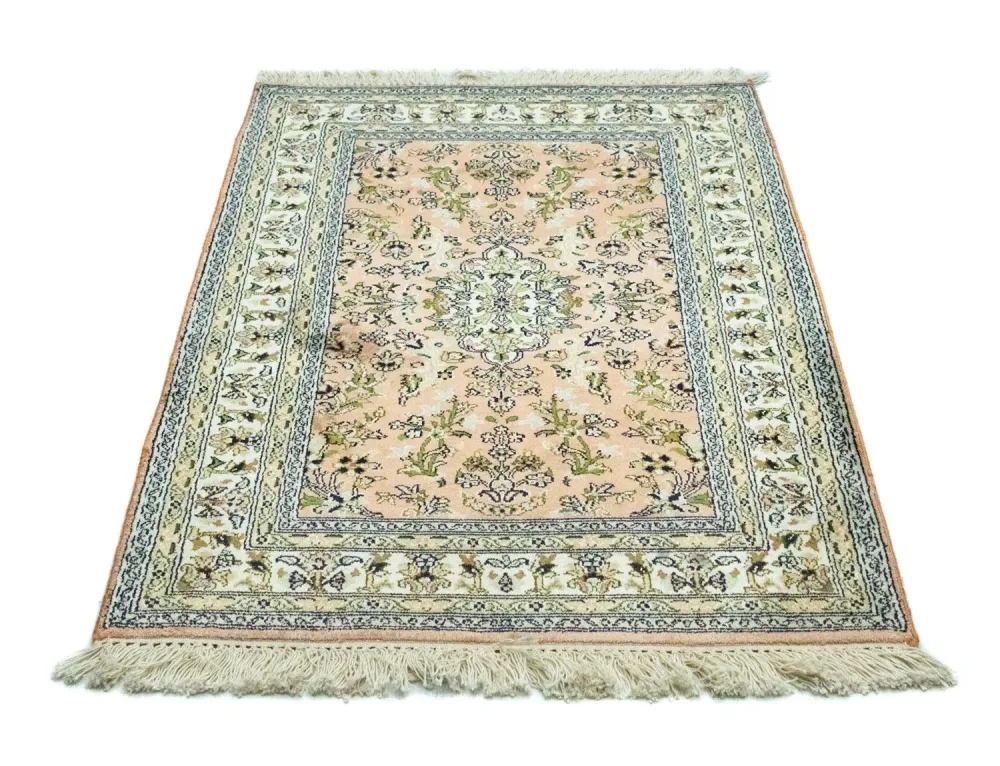 Seidenteppich - Kaschmir Seide 93 x 64 cm Fußmatte
