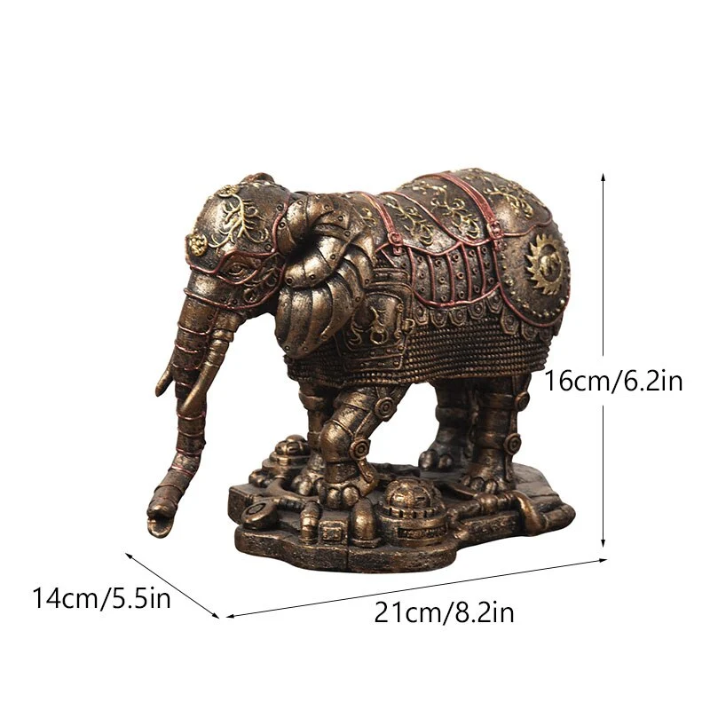 Steampunk Dekoration - Mechanisch Elephant