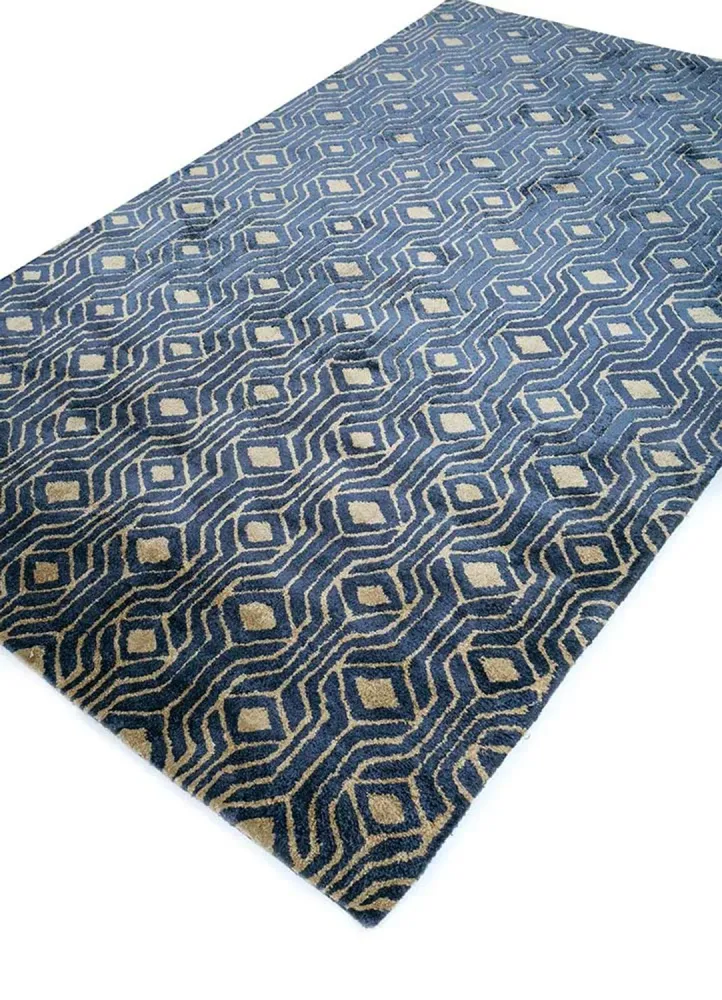 Teppich - 240 x 150 cm - dunkelblau
