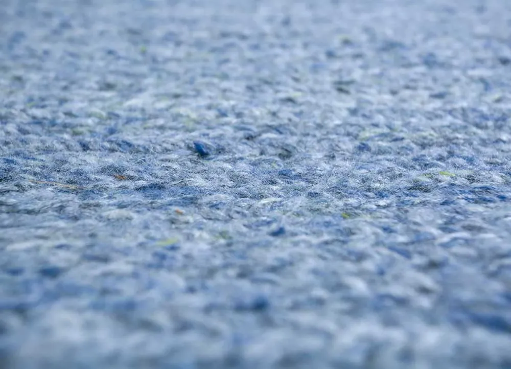 Teppich - 240 x 150 cm - seeblau