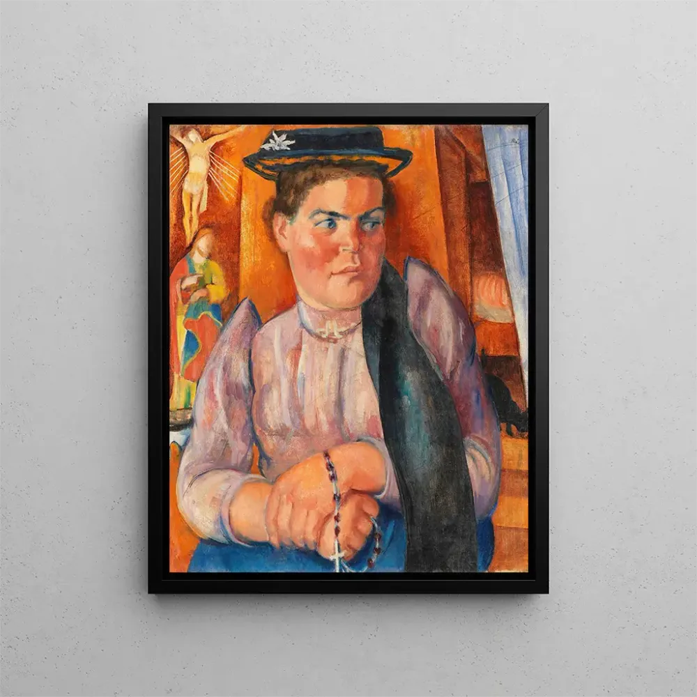 Tiroler Bauern-Gemälde - Anita Re | Kunstdruck