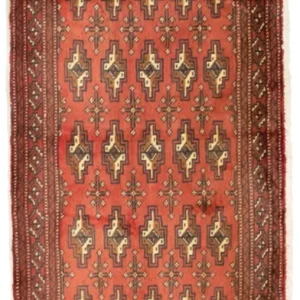 Turkaman Teppich 130 x 60 cm - rost