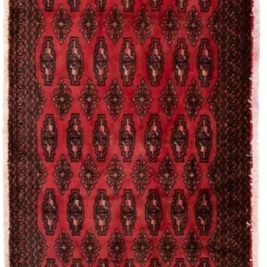 Turkaman Teppich 130 x 60 cm - rot