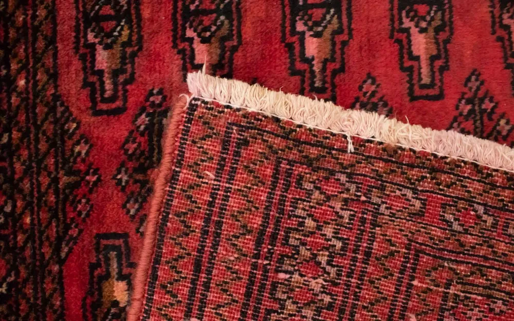 Turkaman Teppich 130 x 60 cm - rot