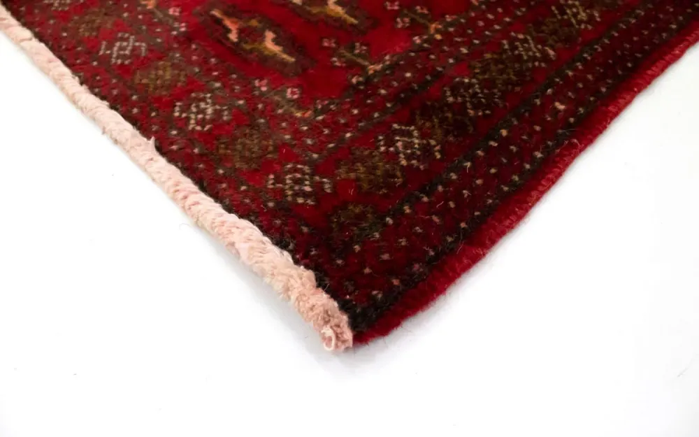 Turkaman Teppich 130 x 60 cm - rot