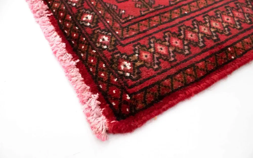 Turkaman Teppich 130 x 60 cm - rot