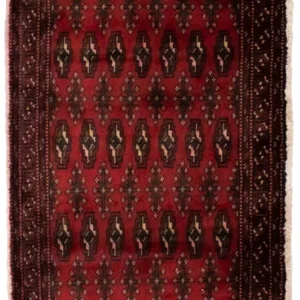 Turkaman Teppich 130 x 60 cm - rot