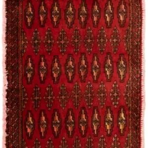 Turkaman Teppich 130 x 60 cm - rot