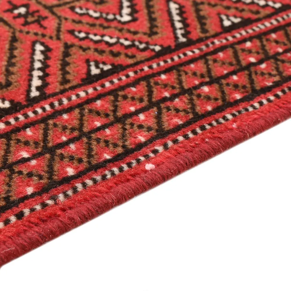 Turkaman Teppich - 144 x 98 cm - rot
