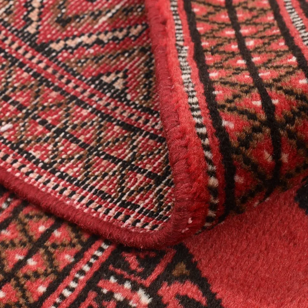 Turkaman Teppich - 144 x 98 cm - rot