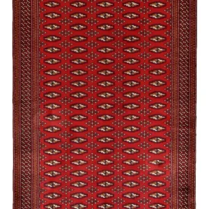 Turkaman Teppich - 175 x 128 cm - rot