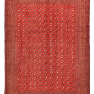 Turkaman Teppich - 385 x 304 cm - rot